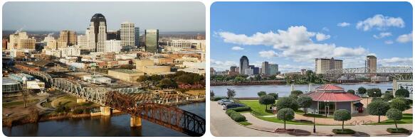 Top 5 Cities in Louisiana