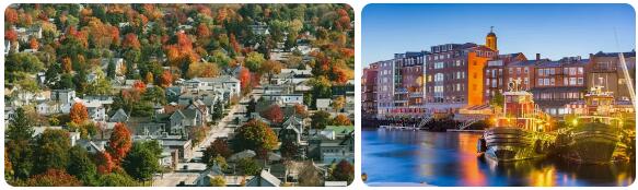 Top 5 Cities in New Hampshire