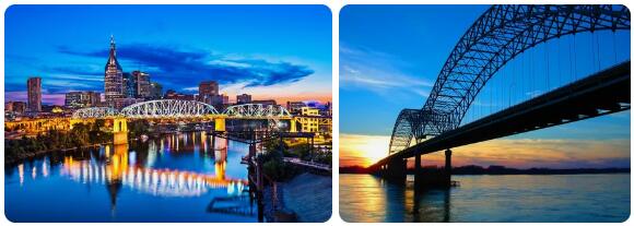 Top 5 Cities in Tennessee