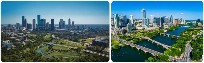 Top 5 Cities in Texas