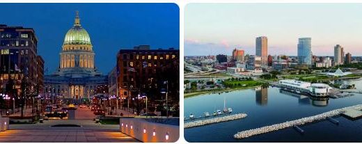 Top 5 Cities in Wisconsin